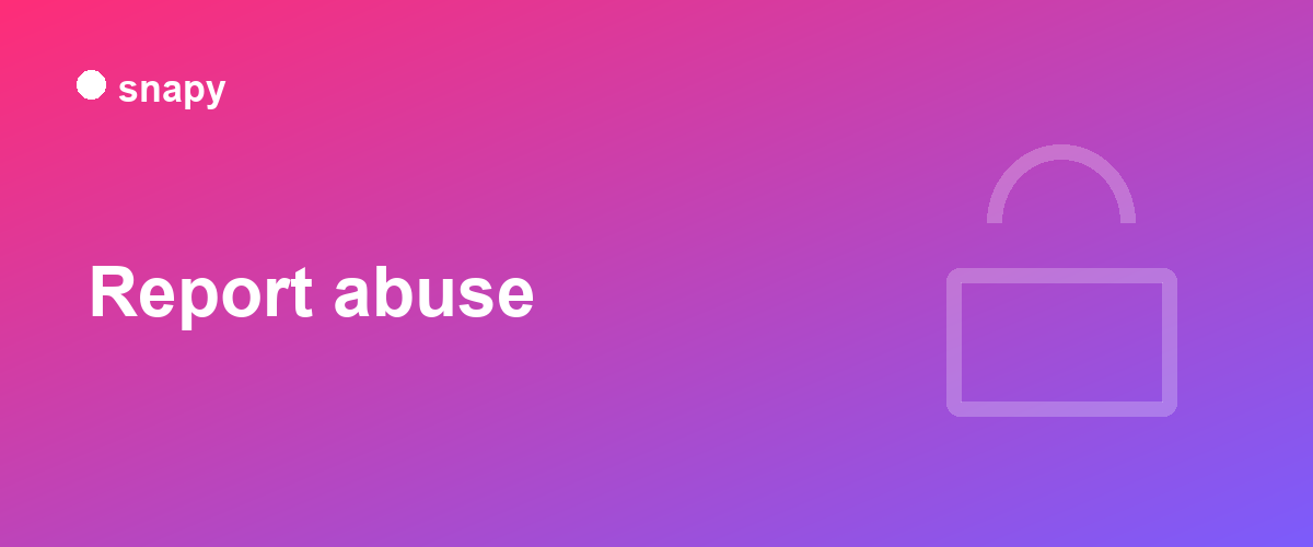 Report abuse